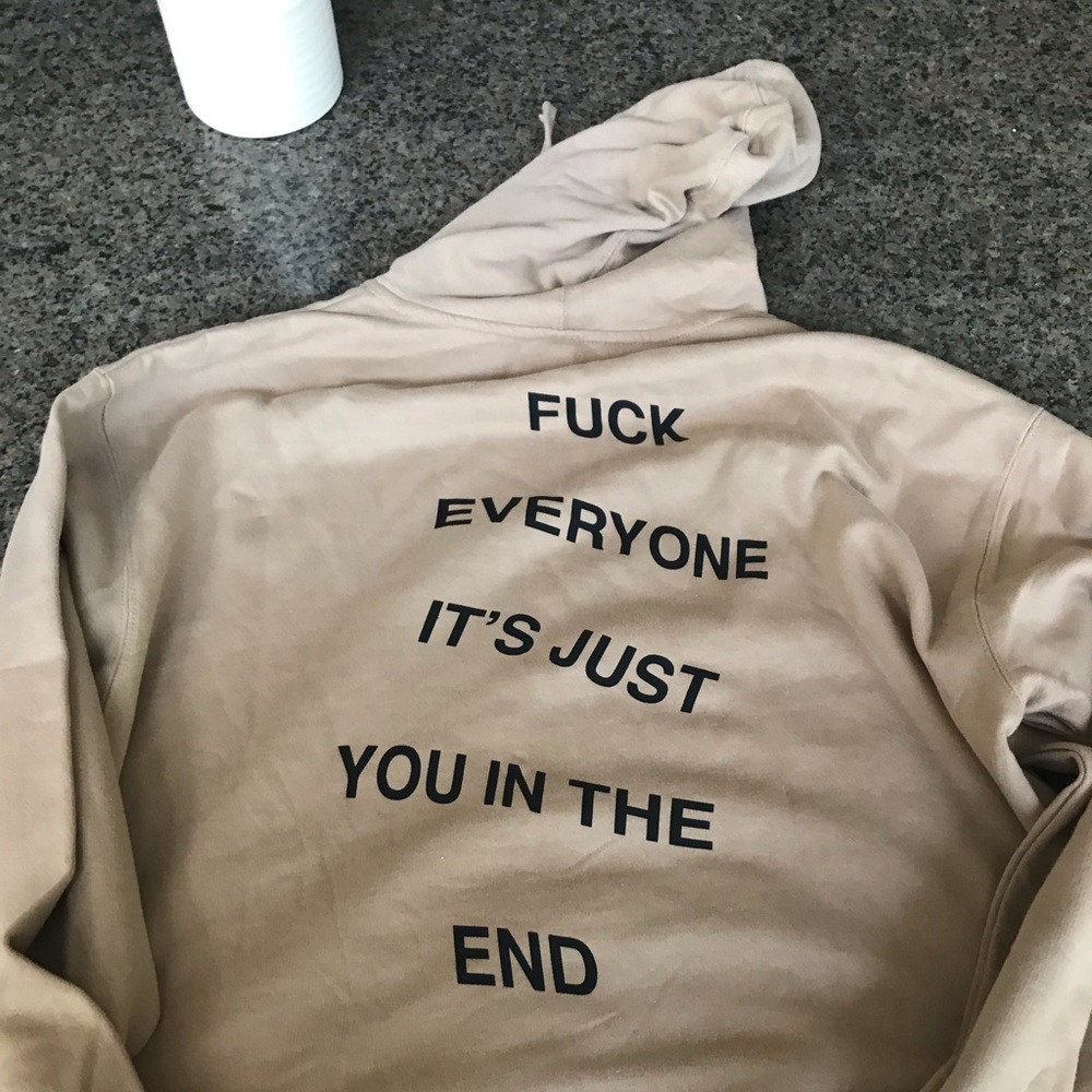 ASSC Fuck everybody its just you in the end hoodie